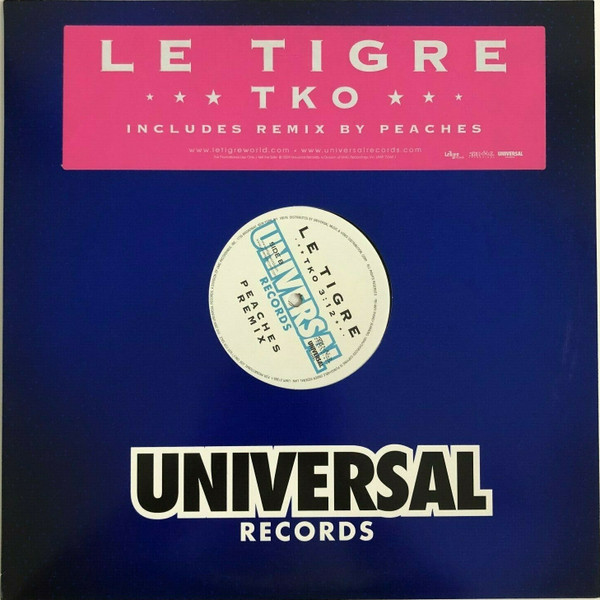 Le Tigre – TKO (2004, Vinyl) - Discogs
