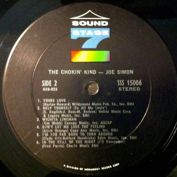 lataa albumi Joe Simon - The Chokin Kind