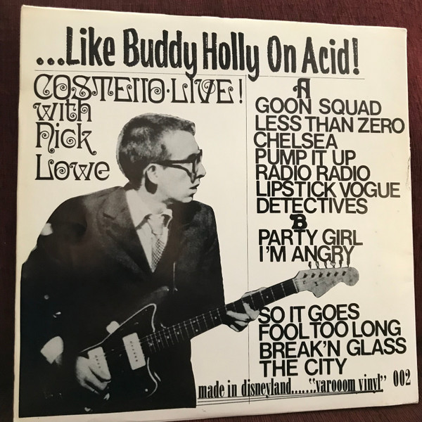 baixar álbum Elvis Costello with Nick Lowe - Like Buddy Holly On Acid