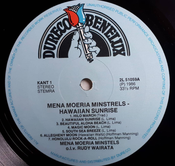 baixar álbum Mena Moeria Minstrels - Mena Moeria Minstrels OLV Rudi Wairata