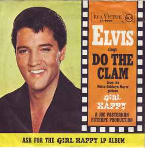 Elvis Presley - Do The Clam album cover