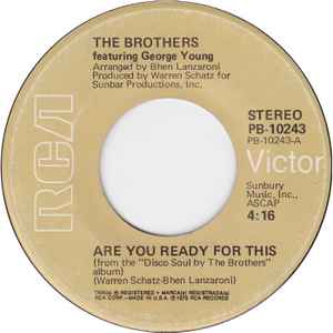 The Brothers - Are You Ready For This album cover
