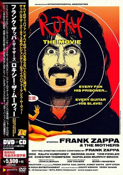 Frank Zappa The Mothers ROXY The Movie 2015 DVD Discogs