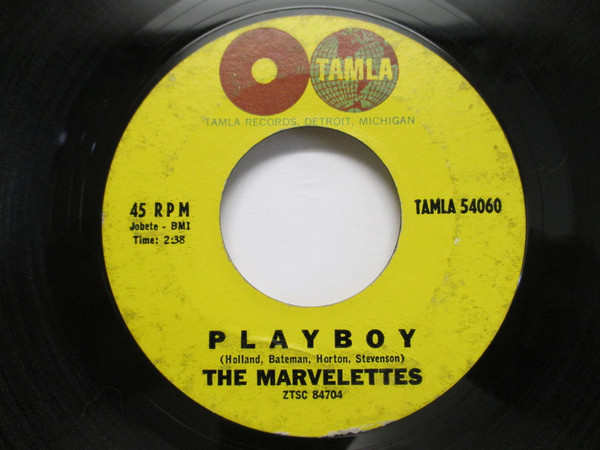 The Marvelettes – Playboy / All The Love I've Got (1962, Vinyl 