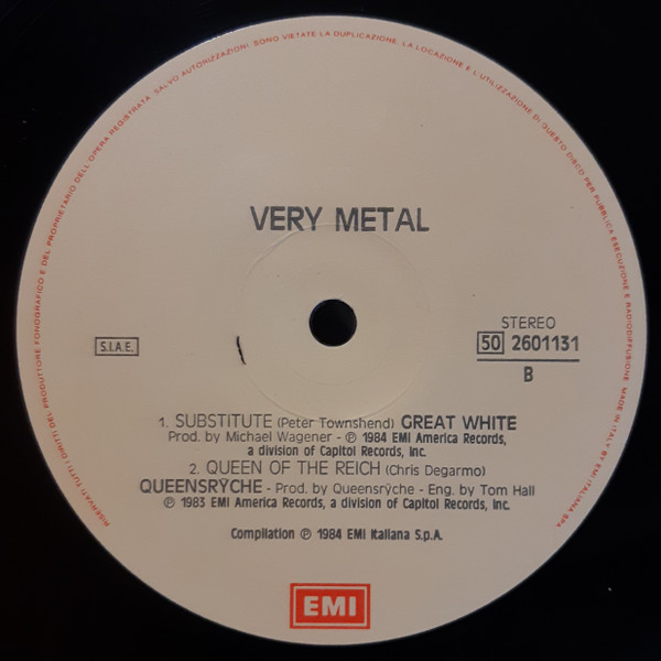 descargar álbum Various - Verymetal 5 Note Di Metallo