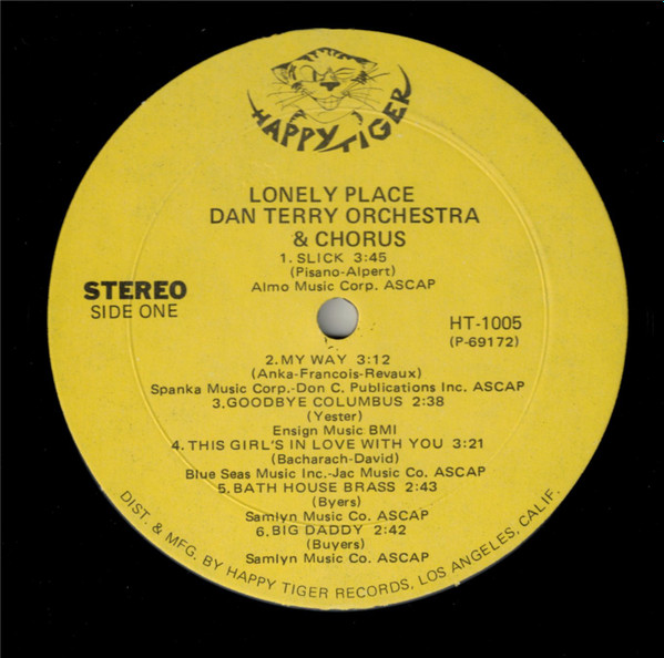 descargar álbum Dan Terry Orchestra & Chorus - Lonely Place