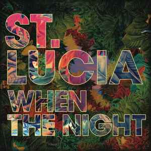 St Lucia When The Night Album Cover T-Shirt White