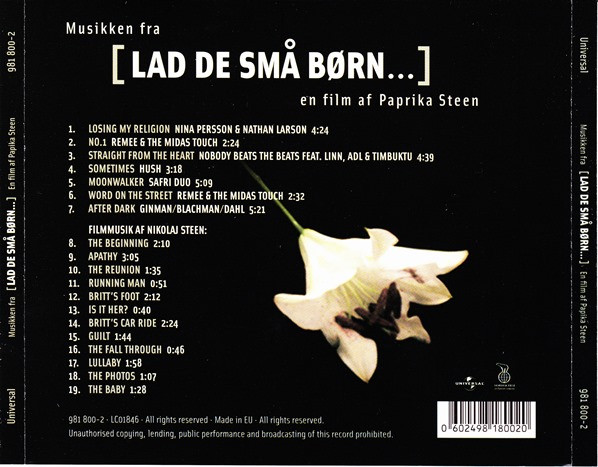 baixar álbum Download Various - Musikken Fra Lad De Små Børn En Film Af Paprika Steen album