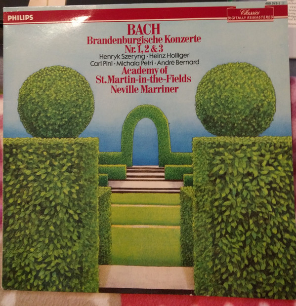 baixar álbum Bach Academy of St MartinintheFields, Neville Marriner - Brandenburgische Konzerte Nr 1 2 3