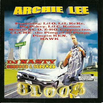 Album herunterladen Archie Lee - 8100 Chopped Screwed