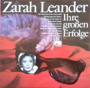 Zarah Leander - Ihre Großen Erfolge album cover