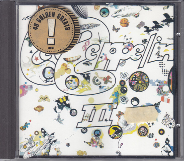 CD Led Zeppelin ‎album digipack Led Zeppelin III Gatefold Psychedelic