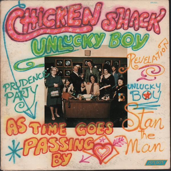 Chicken Shack Featuring Stan Webb – Unlucky Boy (1973, Vinyl