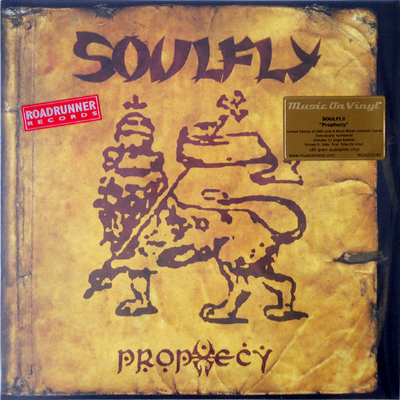 新品未使用】 美品 Soulfly - Prophecy LP シリアルナンバー ソウル