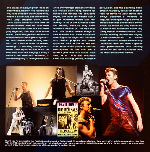 ladda ner album David Bowie With Nine Inch Nails - Live In 95