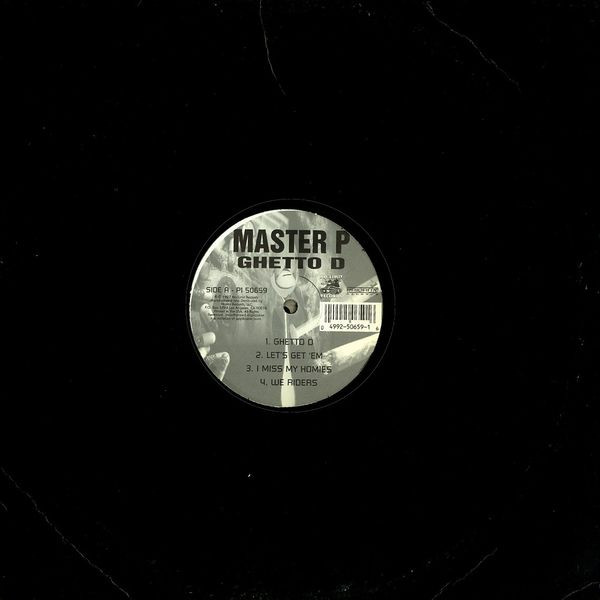 Master P – Ghetto D (1997, Vinyl) - Discogs