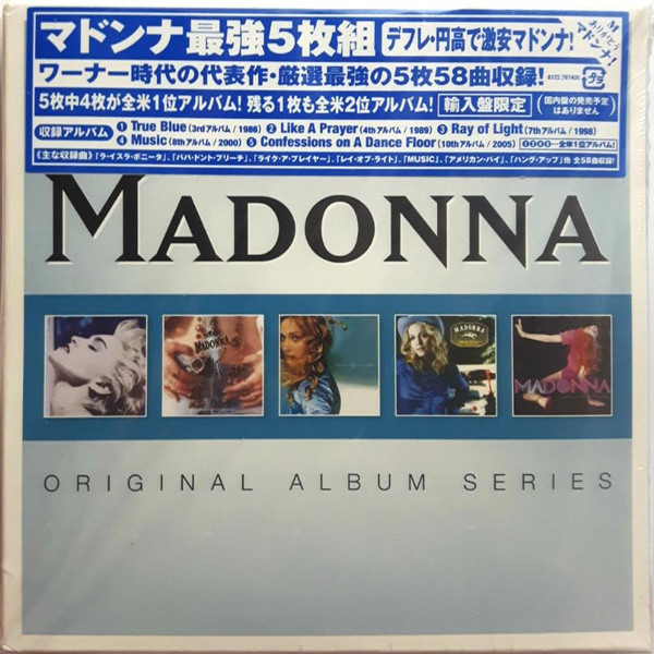 Madonna – Original Album Series (2012, AC, Box Set) - Discogs