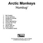 Cover of Humbug, 2009, CDr