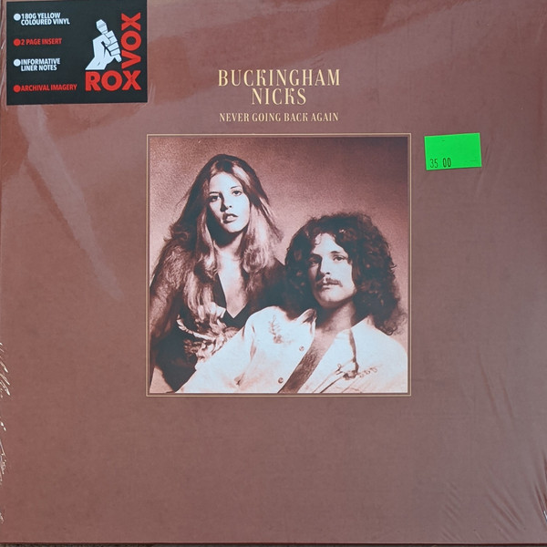 Buckingham Nicks – Never Going Back Again (2021, Yellow, Vinyl 