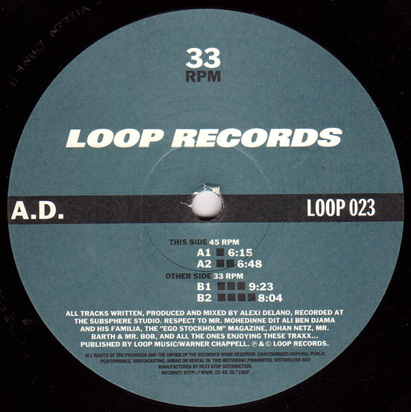 A.D. – Not For Release Traxx 1