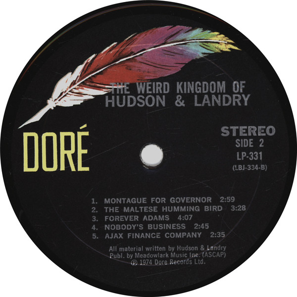 descargar álbum Hudson & Landry - The Weird Kingdom Of Hudson Landry