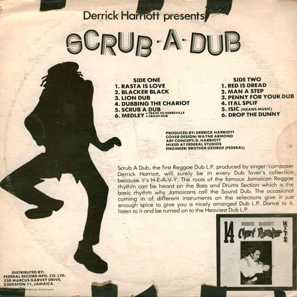 télécharger l'album Derrick & The Crystalites - Derrick Harriott Presents Scrub A Dub Reggae