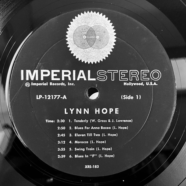 last ned album Lynn Hope - Tenderly