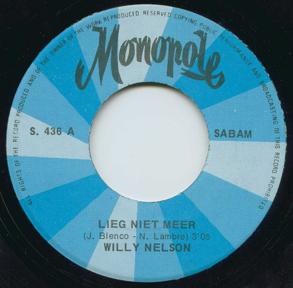 baixar álbum Willy Nelson - Lieg Niet Meer