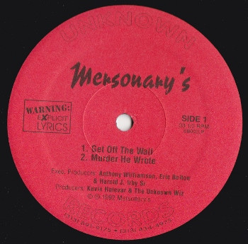 last ned album Mersonary's - Get Off The Wall