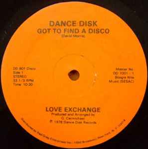 Got To Find A Disco - Love Exchange