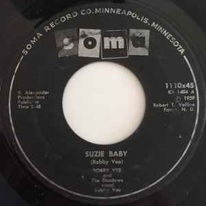 Bobby Vee And The Shadows - Suzie Baby album cover