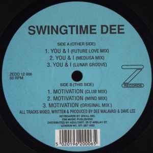 Swingtime Dee - You & I / Motivation album cover