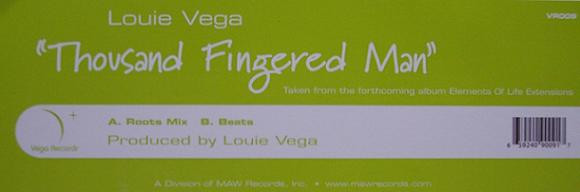 descargar álbum Louie Vega - Thousand Fingered Man