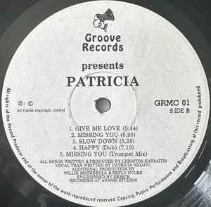Patricia – Groove Records Presents Patricia (Vinyl) - Discogs