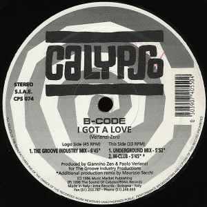 I Got A Love (Vinyl, 12