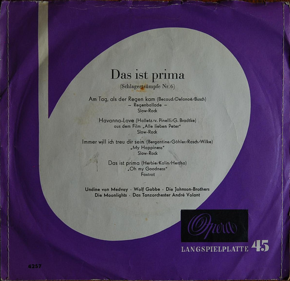 descargar álbum Various - Das Ist Prima