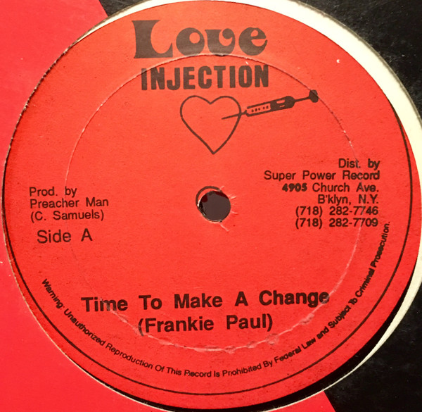 ladda ner album Frankie Paul - Time To Make A Change
