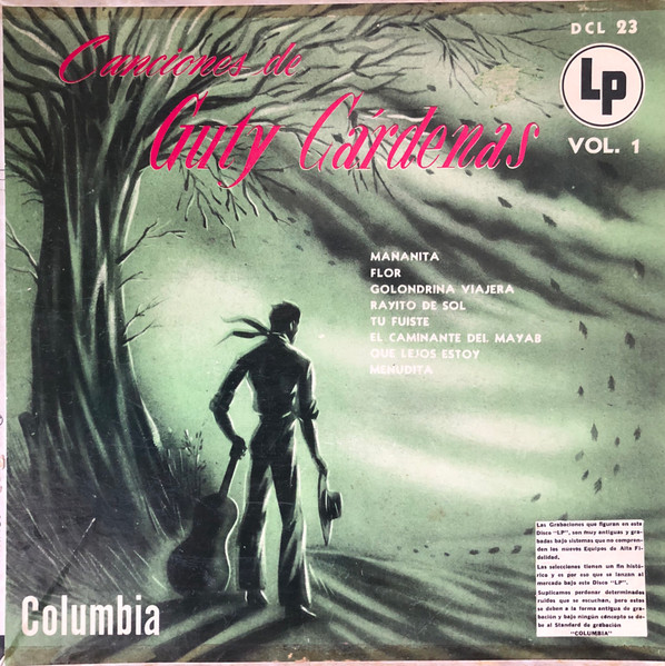 Guty Cárdenas – Canciones De Guty Cárdenas (Vinyl) - Discogs