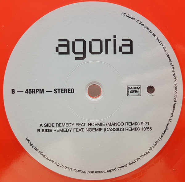Album herunterladen Agoria - Remedy Remixes