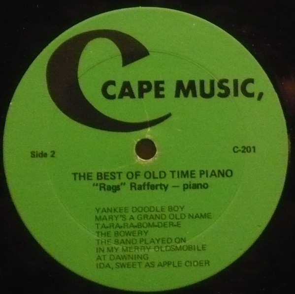 ladda ner album Rags Rafferty - The Best Of Old Time Piano