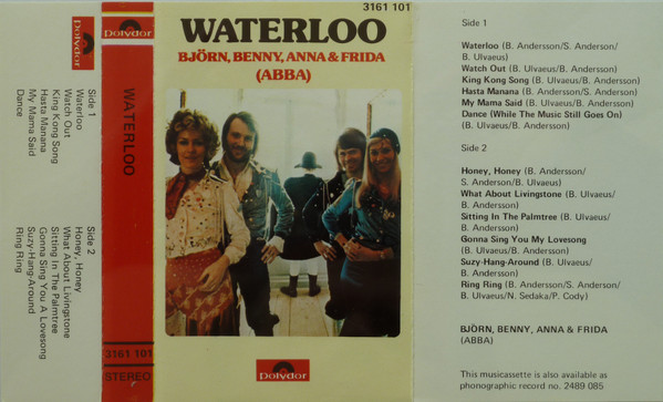 lataa albumi Björn, Benny, Anna & Frida, ABBA - Waterloo
