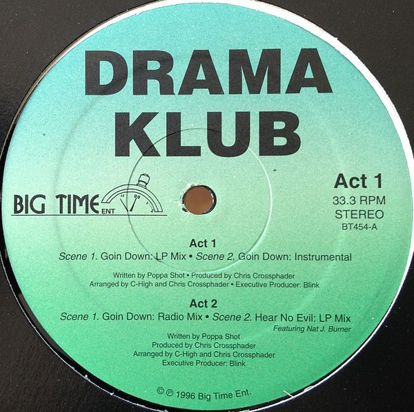 Drama Klub – Goin' Down / Hear No Evil (1996, Vinyl) - Discogs