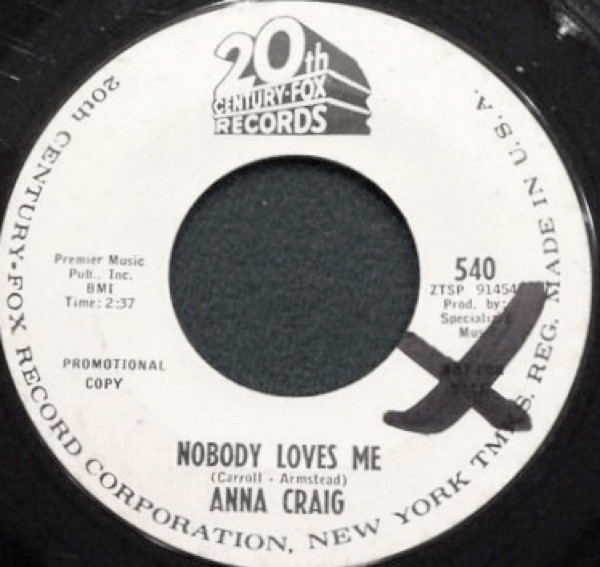 baixar álbum Anna Craig - Nobody Loves Me Cant Beat Love