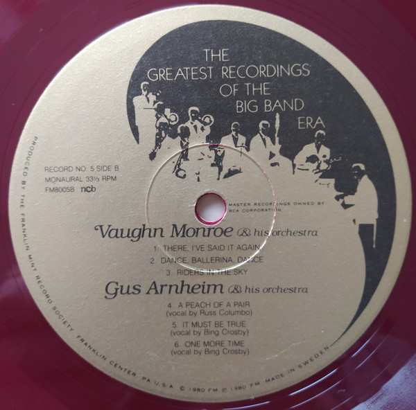 baixar álbum Vaughn Monroe Gus Arnheim, Larry Clinton, Boyd Raeburn - The Greatest Recordings Of The Big Band Era