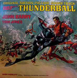 John Barry - Thunderball (Original Motion Picture Soundtrack) album cover