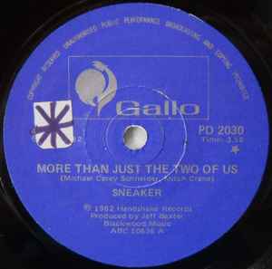 Sneaker – More Than Just The Two Of Us (1981, Vinyl) - Discogs