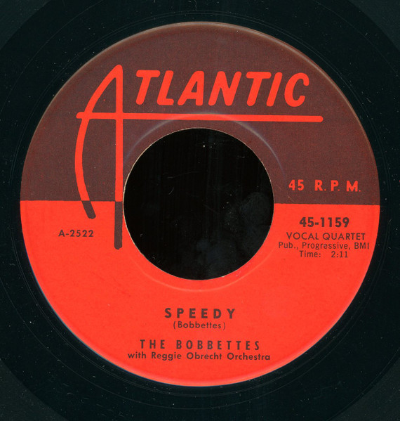 The Bobbettes With Reggie Obrecht Orchestra – Speedy / Come-A, Come-A  (1957, Vinyl) - Discogs