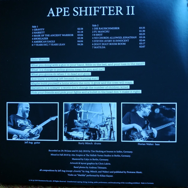télécharger l'album Ape Shifter - Ape Shifter II