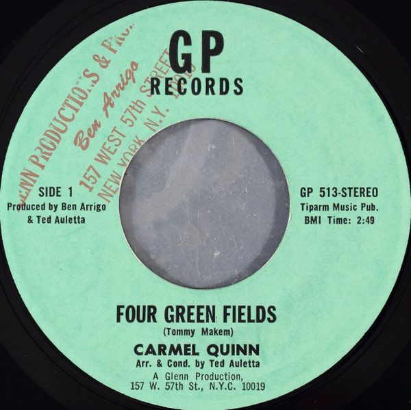 last ned album Carmel Quinn - Four Green Fields When Johnny Comes Marching Home