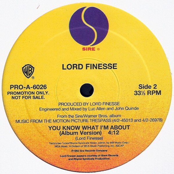 Album herunterladen AMG Lord Finesse - Dont Be A 304 You Know What Im About